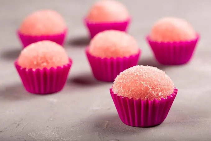 Foto do prato Brigadeiro de Morango Fit