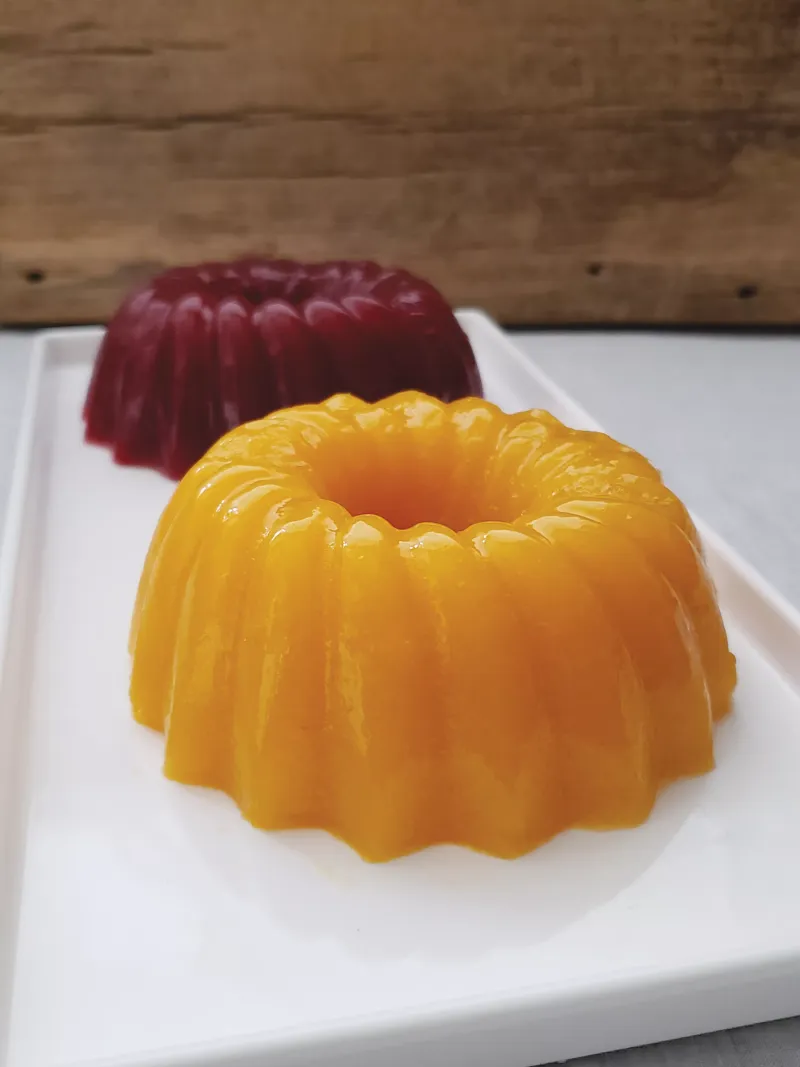 Foto do prato Gelatina de Frutas Naturais