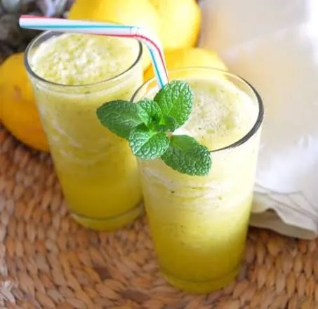 Foto do prato Suco de Abacaxi com Hortelã