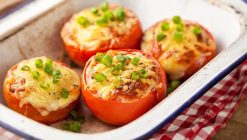 Foto do prato Tomate Recheado com Frango